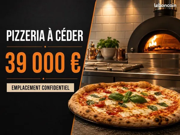 Fonds de commerce de pizzeria à céder