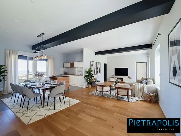 EXCLUSIVITE APPARTEMENT T4 famillial 105m² de standing, Vue dé