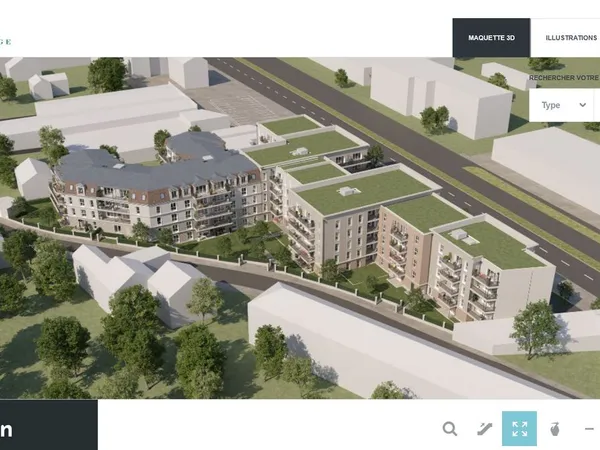 Appartement F3 sur Montlhery