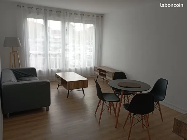 À LOUER : Appartement T2 meublé - 45m² - Quartier Jean Perrin
