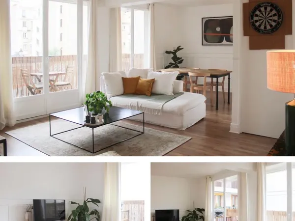 Loue Appartement Paris 20ème - 1 chambre, 61m²