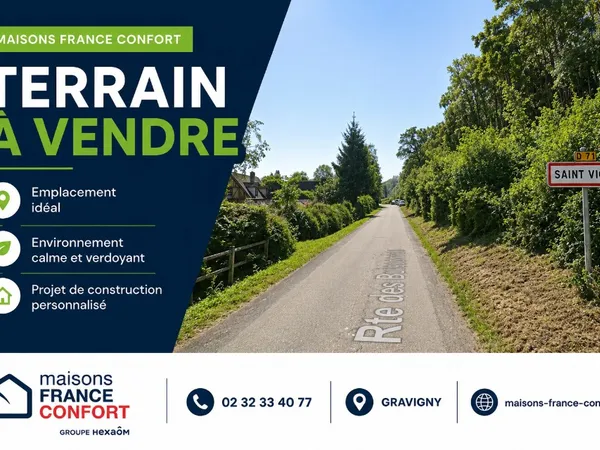 Terrain 900 m²