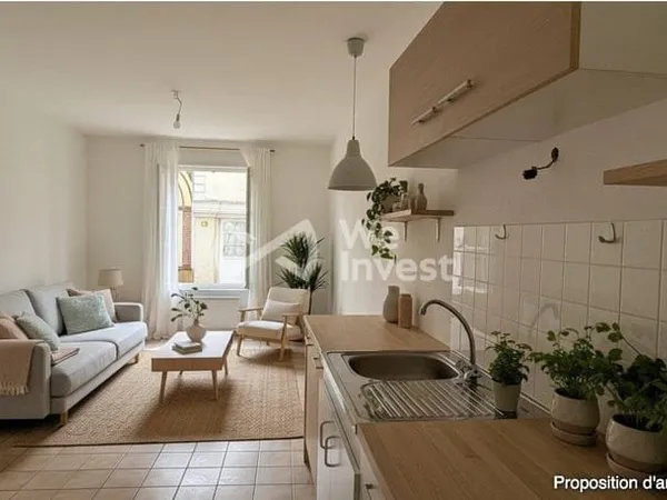 Appartement 2 pièces 35 m²
