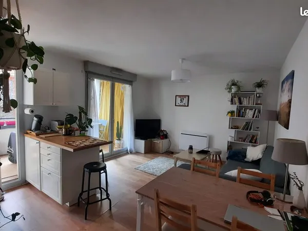 Appart 2ch - meublé - 53m²
