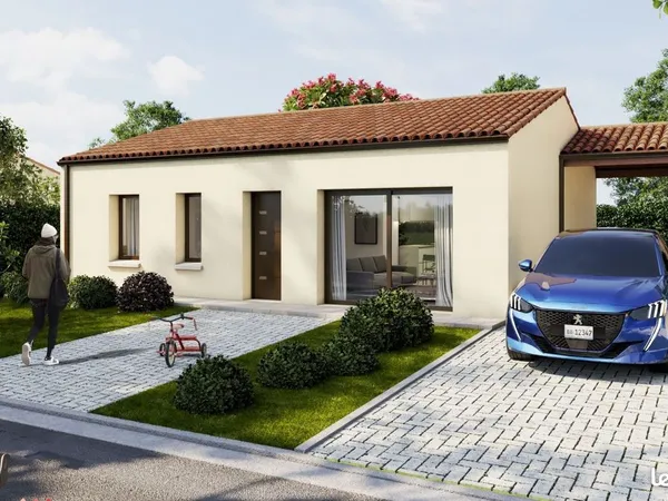 Maison 79 m² avec terrain à SAINT-GERMAIN-DE-LONGUE-CHAUME