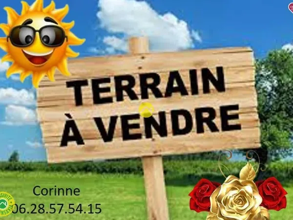 Terrain constructible 829 m²