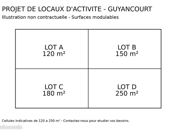 Local d'activité à vendre - guyancourt