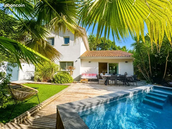 NOUVEAUTÉ - CAPBRETON PLAGE - Villa contemporaine d'exception avec piscine
