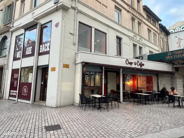 Fond de commerce concept sucrée ou petite restauration