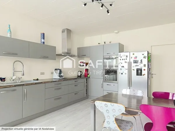 Appartement familial en centre-ville avec terrasse