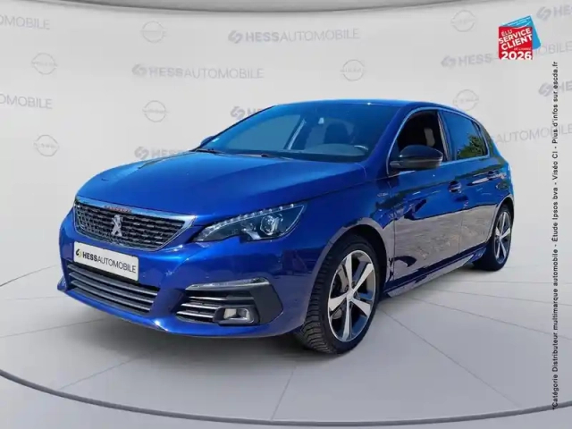 Peugeot 308 1.5 bluehdi 130ch s&amp;s gt line eat8 — photo 1