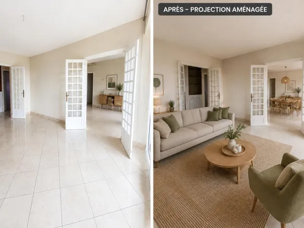 LA ROCHE-SUR-YON - PENTAGONE - 130 m² - 4/5 CHAMBRES - 2 GARAGES - SPÉCIAL FAMILLE OU INVESTISSEUR