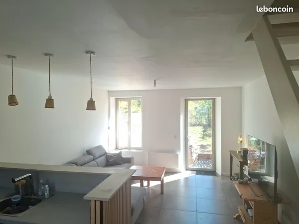 Maison f2 jardin à vendre varennes-sur-seine