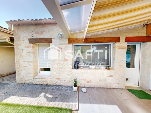 Maison pierre 137 m² Libourne centre