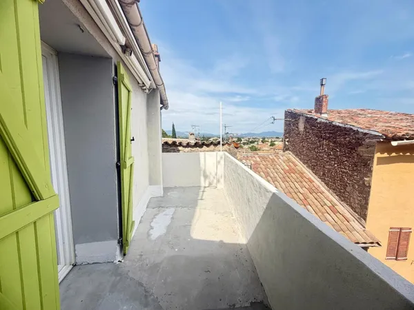 calme, terrasse avec vue dégagée,