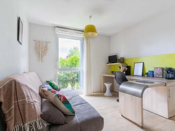 Studio de 19,47 m² situé à Aulnoy-lez-Valenciennes (59) POUR INVEST LMNP