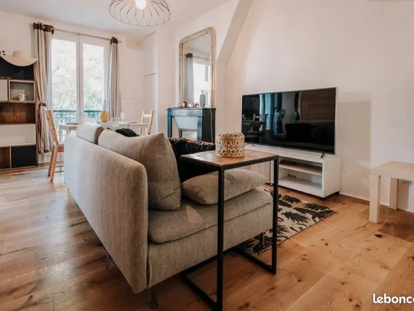 Appartement 2 chambres 45m² centre-ville Clichy, colocation possible