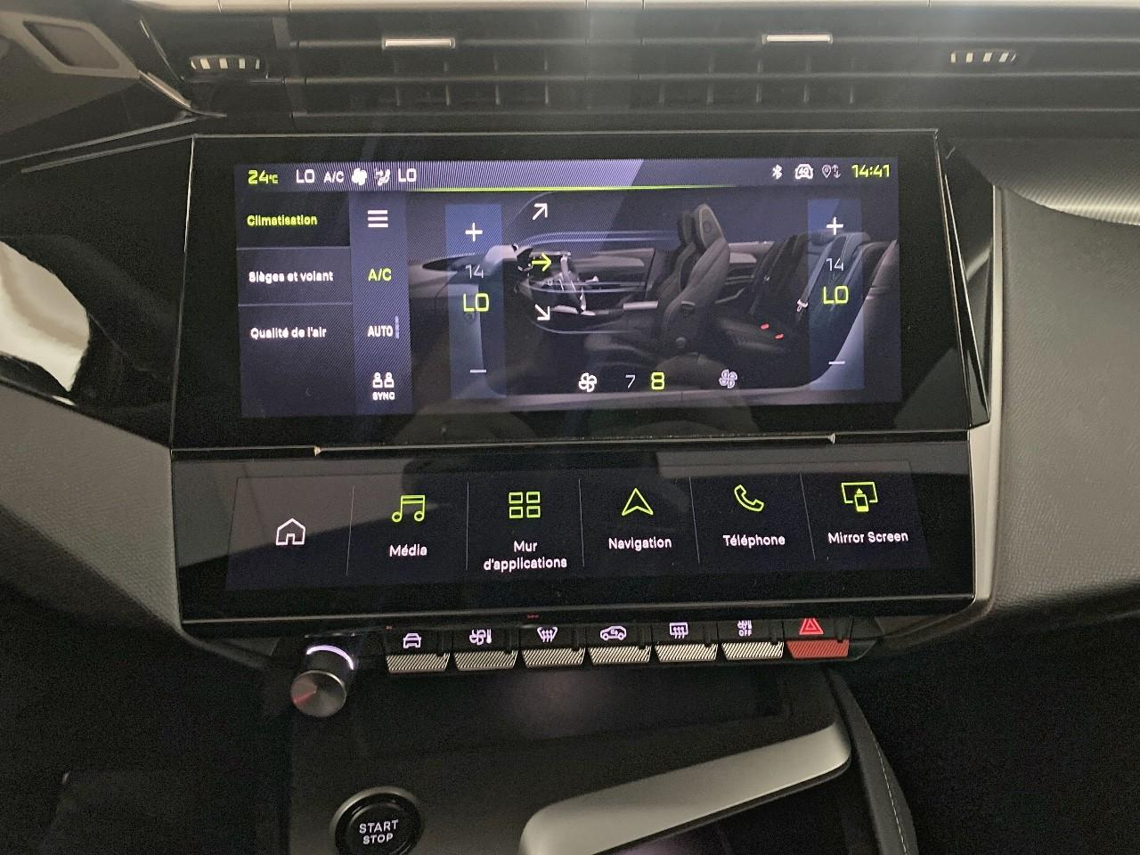 Peugeot 408 hybrid 145 e-dcs6 gt — photo 14