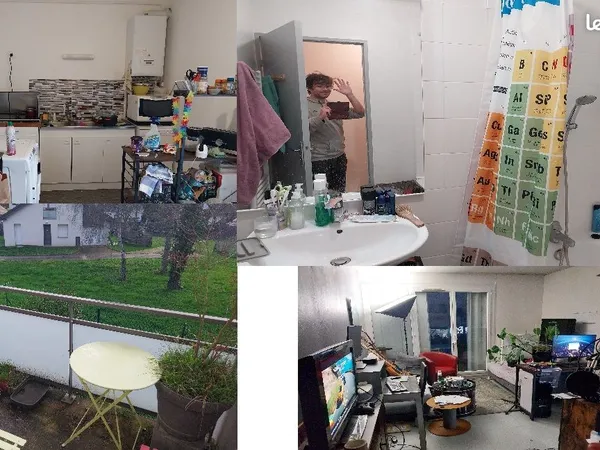 Colocation Morestel 1 chambre dispo