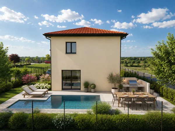 Villa Genas secteur Le Bourg, 92m2 habitables, jardin enviro