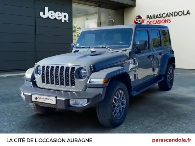 Jeep Wrangler unlimited 2.0 t 380ch 4xe sahara command-trac my23