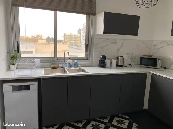 Bel appartement meublé t4 centre colomiers