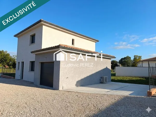 BRESSOLS (82710) - Maison NEUVE 103 m² - DPE A - Garage - Terrain 345 m²
