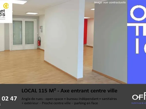 Local commercial 114 m²