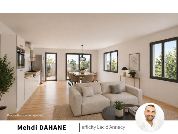 Appartement 3 pièces 75 m²