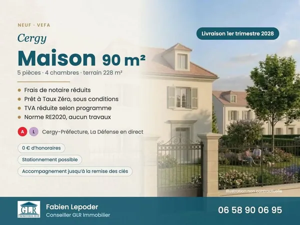 Maison 5 pièces 90 m²