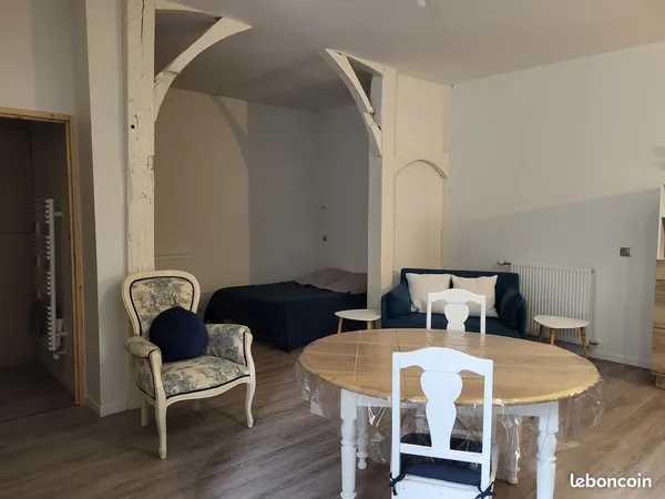 T1/Studio 42 m² rénové + grenier - Vendu libre - Lons centre (DPE C)