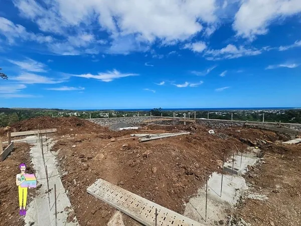 Villa neuve de 130 m2 avec piscine et vue océan à l'Etang Salé Les Hauts - Ravine Sèche - Réf. 26470