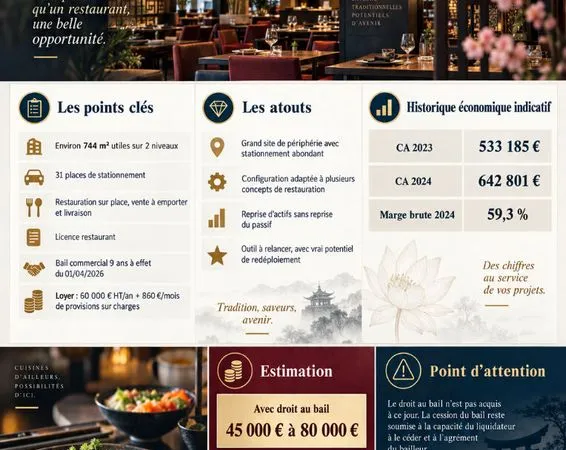 Restaurant 744 m² CARPENTRAS
