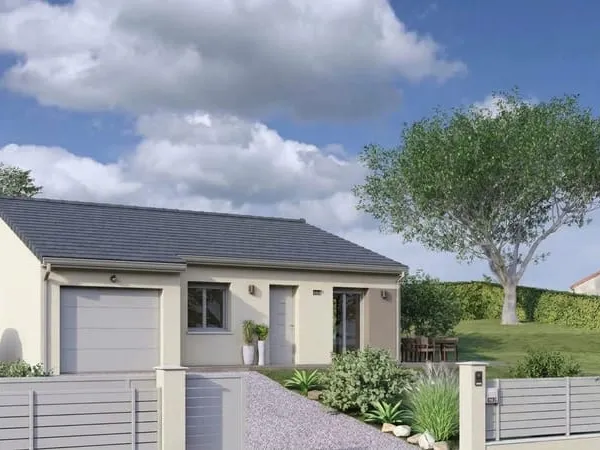 Maison contemporaine T4 neuve Olby (Les Suquets) Projet