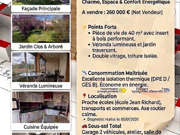 Maison 142 m2 Bessines (79000)