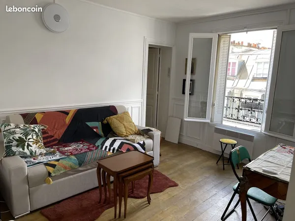 Appartement 2 pièces 35 m2 à louer à Paris pour 6 mois maximum, novembre 2026-avril 2027