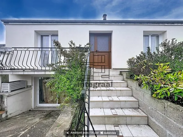 maison avec un sous sol entier aménagé