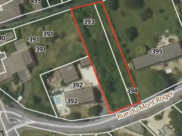 Terrain 1023 m² Villiers-Saint-Denis