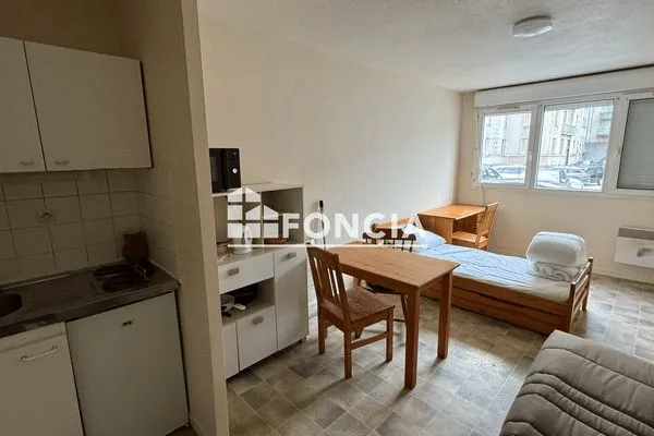 Studio 1 pièce 21 m²