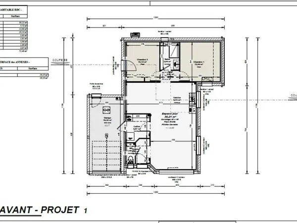 Maison 4 pièces 72 m²