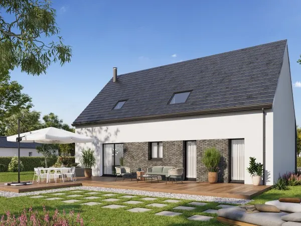 Terrain + maison 123 m²