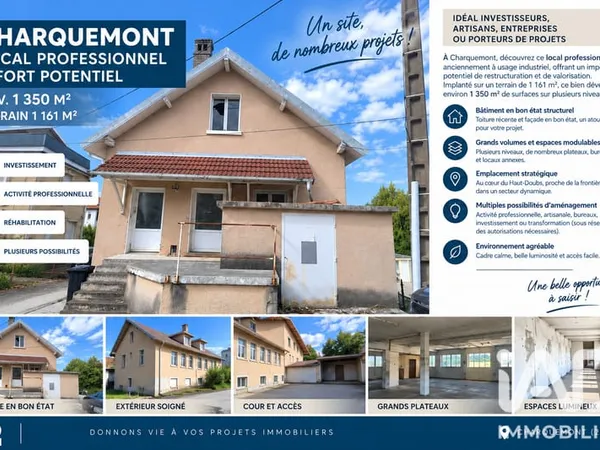 Vente Boutique/Local commercial 1 350 m²