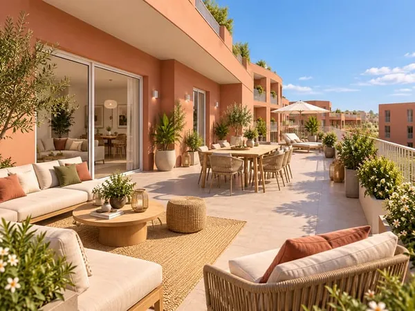 -EXCEPTIONNEL DERNIER ETAGE 3P DE 75M² AVEC 103M² DE TERRASSE