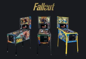 Fallout invade os fliperamas com três pinballs da Stern