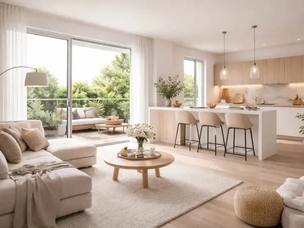 Appartement 3 pièces 61 m²