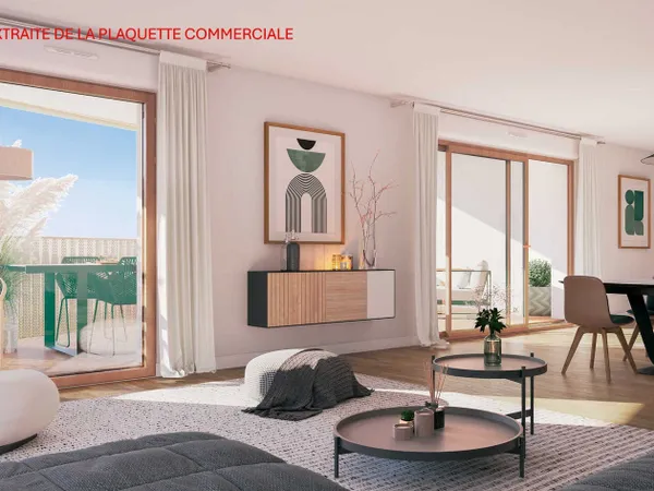 Appartement 2 pièces 49 m²