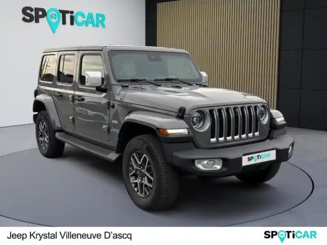 Jeep Wrangler unlimited 2.0 t 380ch 4xe overland command-trac my23 — photo 22