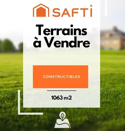 Terrain 1063 m²