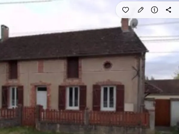 Jolie petite maison sur la commune de Nailly