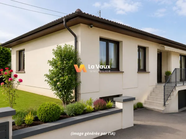 Maison Pont Saint Vincent 7 pièces, 135 m2, jardin, garage.